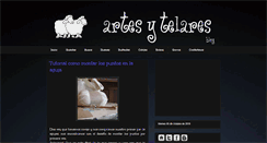 Desktop Screenshot of blog.artesytelares.com